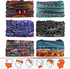 new JOEYOUNG Headwear, Bandana, Neck Gaiter Head Wrap Headband A- Boho JOEYOUNG - KOEEK