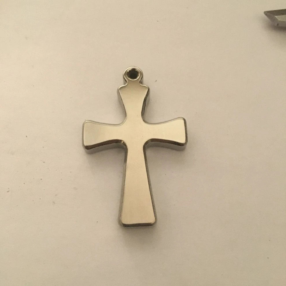 TA15 Titanium alloy Cross Pendant Durable Outdoor EDC Jewelry 07FC0E-D4 - KOEEK