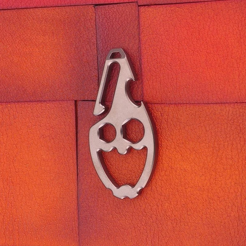 TC4 Titanium Alloy Buckle 3in1 EDC Tool - Crowbar/Bottle opener/Wrench 07FC0E-D4 - KOEEK
