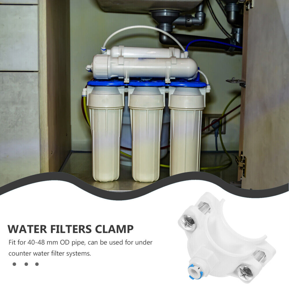 new  POM Drain Saddle Clamp Osmosis RO System Valve Sink Water Filter Filters koeek - KOEEK