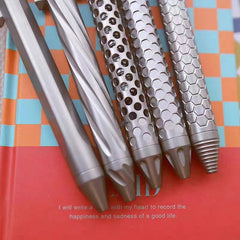 Five Styles All TC4 Titanium Alloy Business Signature outdoor Tool Gift Gel Pen 07FC0E-D4 - KOEEK