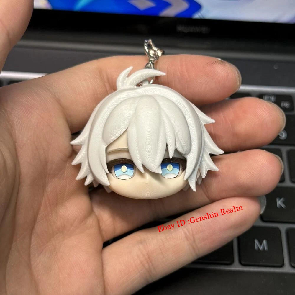 Anime Honkai: Star Rail Phainon PVC Keychain Backpack Pendant Decor Gift 07FC0E-D4 - KOEEK