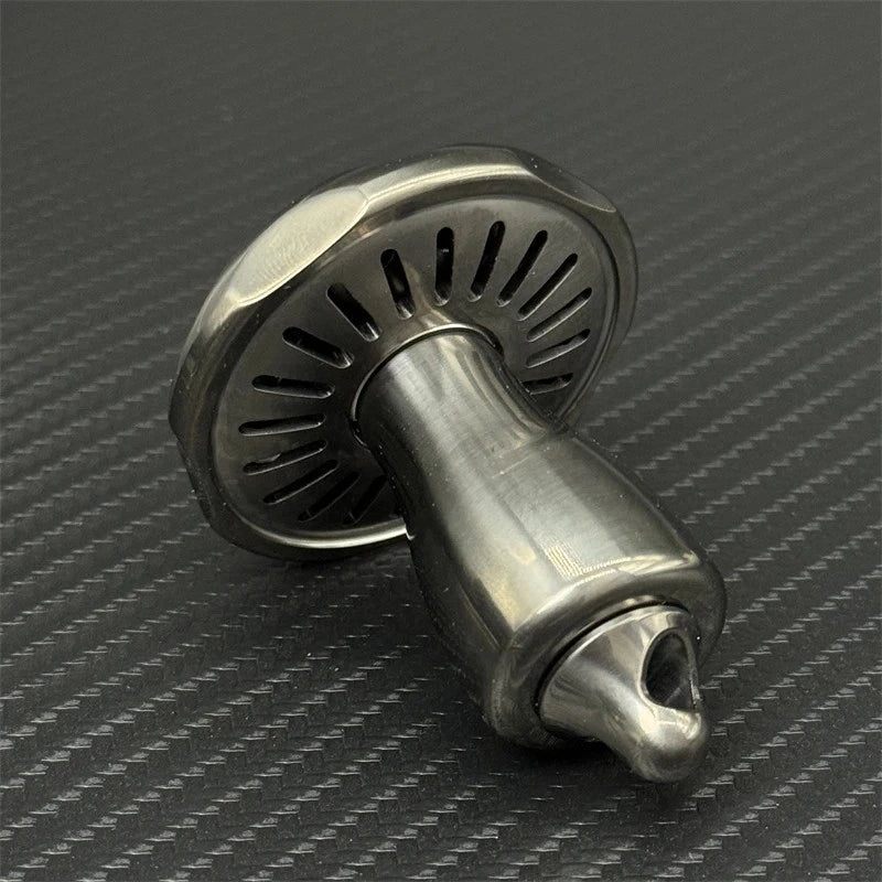 Mushroom EDC Fidget Spinner Stainless Steel Fidget Toys Art Desktop Spinning Top 07FC0E-D4 - KOEEK