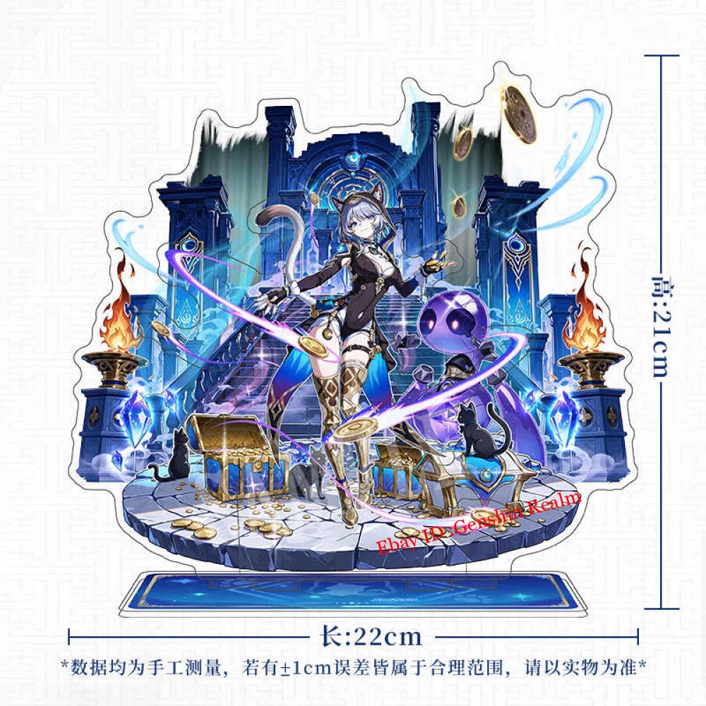 Anime Honkai: Star Rail Cipher Deluxe Acrylic Desktop Stand Figure Collection 07FC0E-D4 - KOEEK