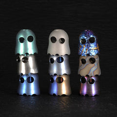 Titanium Alloy EDC Bead Ghost Lanyard Keychain Bead DIY Pendant Necklace Beads 07FC0E-D4 - KOEEK