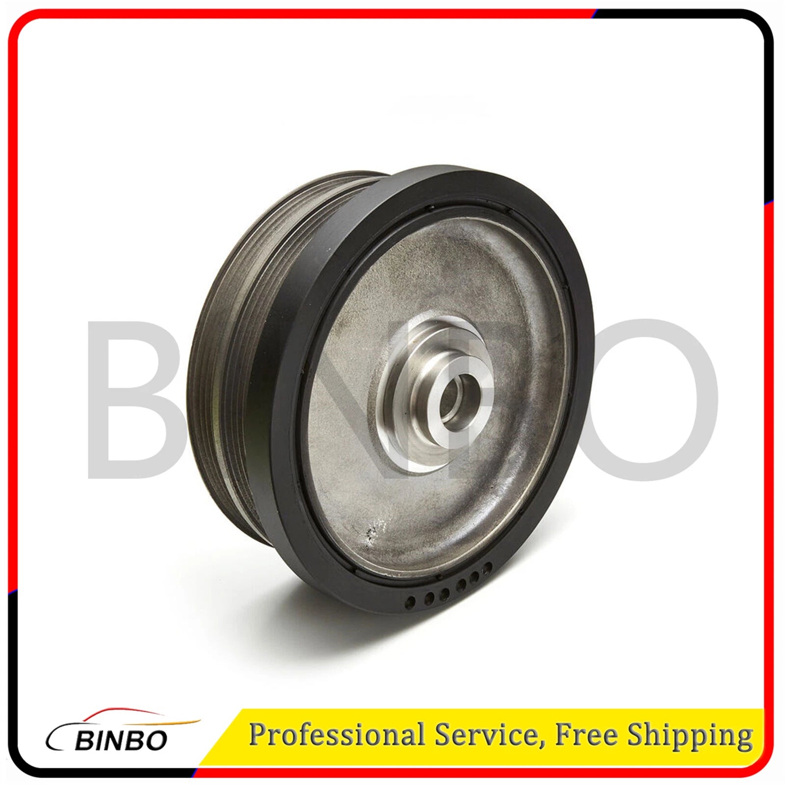 For BMW 1 3 5 Series X3 E87 E46 E90 E60 E83 Crankshaft Drive Belt Pulley 07FC0E-D4 - KOEEK