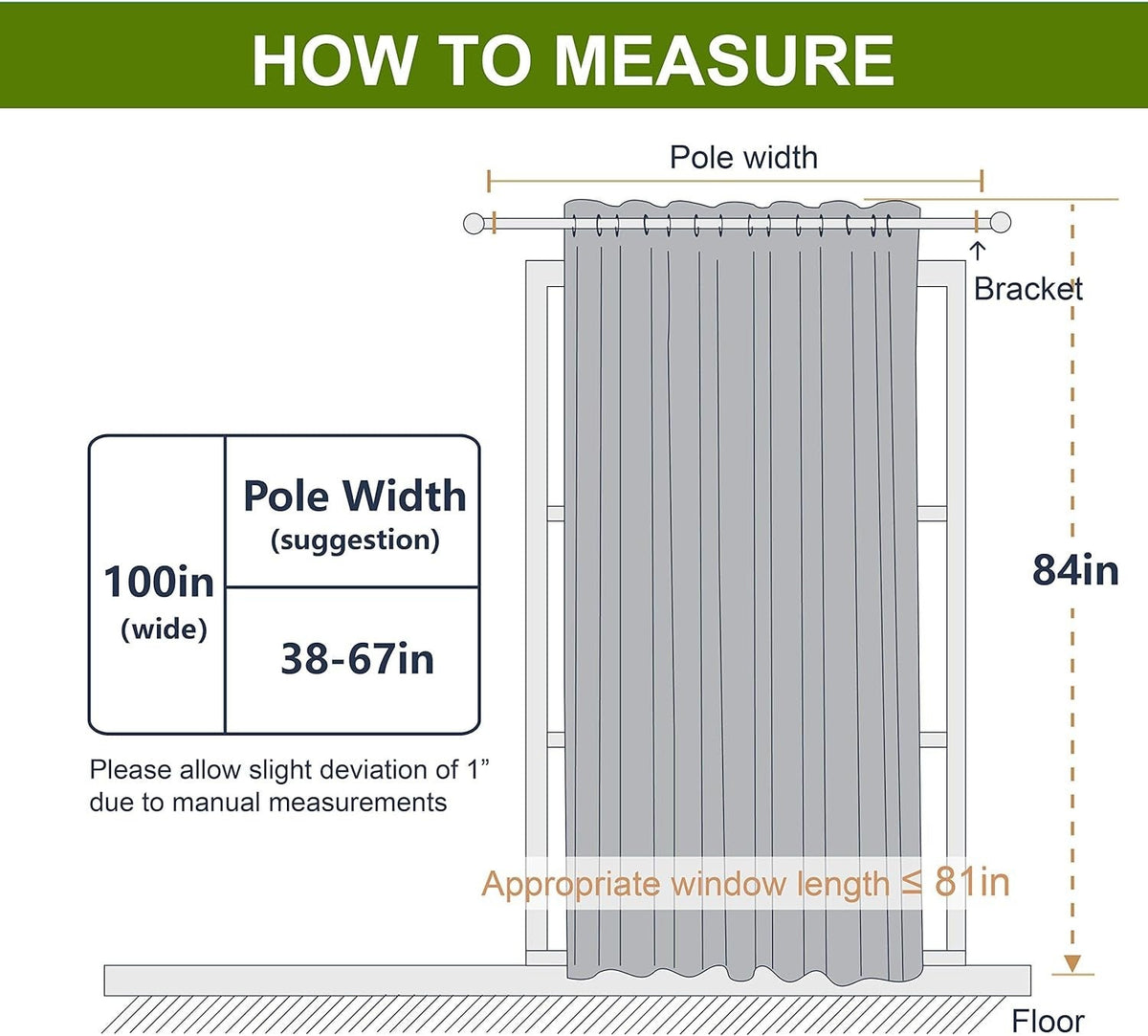 new NICETOWN Grey Blackout Patio Sliding Door 100"W x 84"L (Pack of 1), NICETOWN - KOEEK