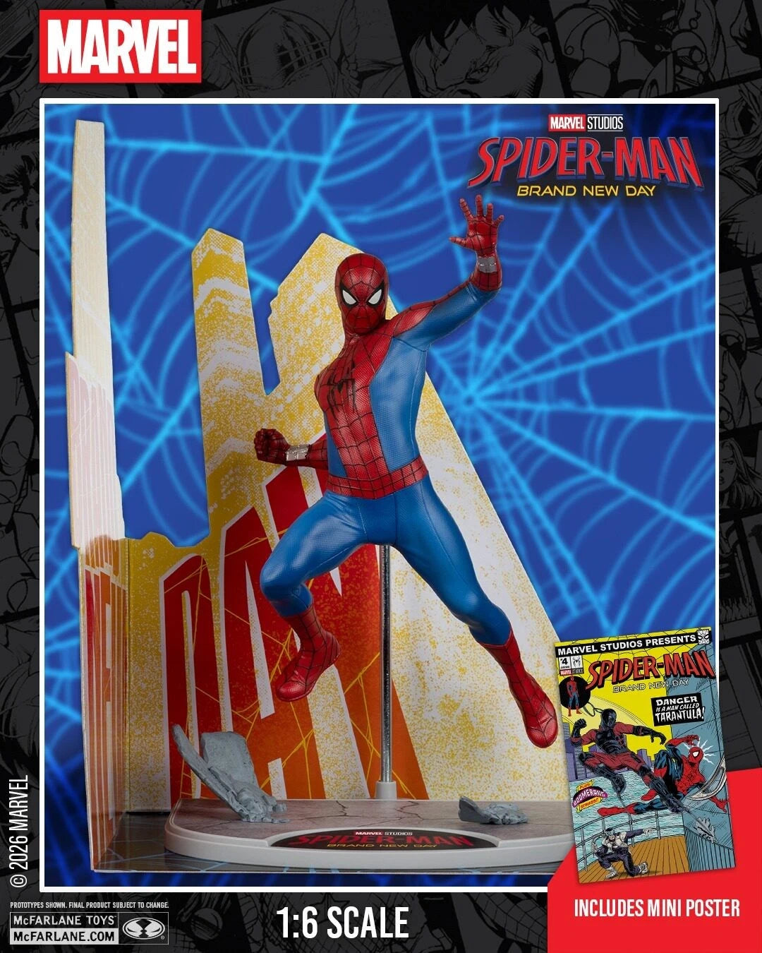 McFarlane Marvel Spider-Man   Day Spider-Man & Hulk 1/6 Statues Presale 07FC0E-D4 - KOEEK