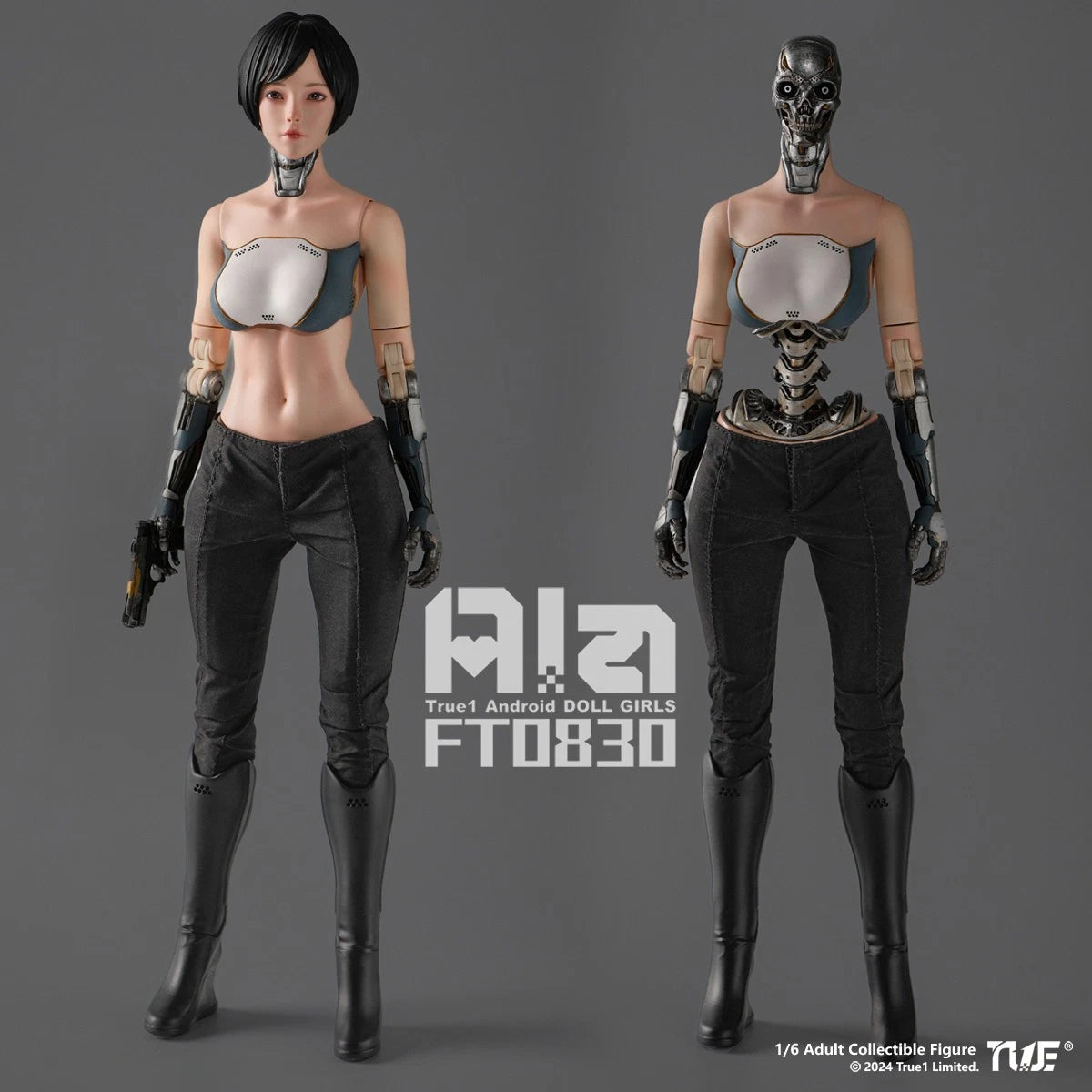 True1 Toys Android Ala 1/6 Female Action Figure Model Collection Official 12'' 07FC0E-D4 - KOEEK