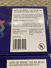 Noma Double Lights Red/Green 2 Colors 2 Filaments 100 Lights Lot of 3 NOMA - KOEEK