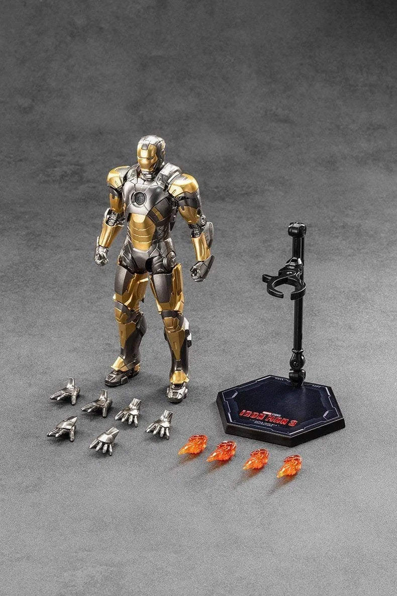 ZD Toys Marvel Iron Man Mark 20 MK20 1/10 Scale 7" Action Figure Model Collector MARVEL - KOEEK