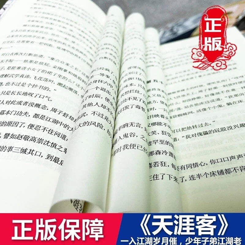 2pcs/set Chinese Novel Word of Honor Books天涯客Tian Ya Ke Shan He Ling Priest Book 07FC0E-D4 - KOEEK