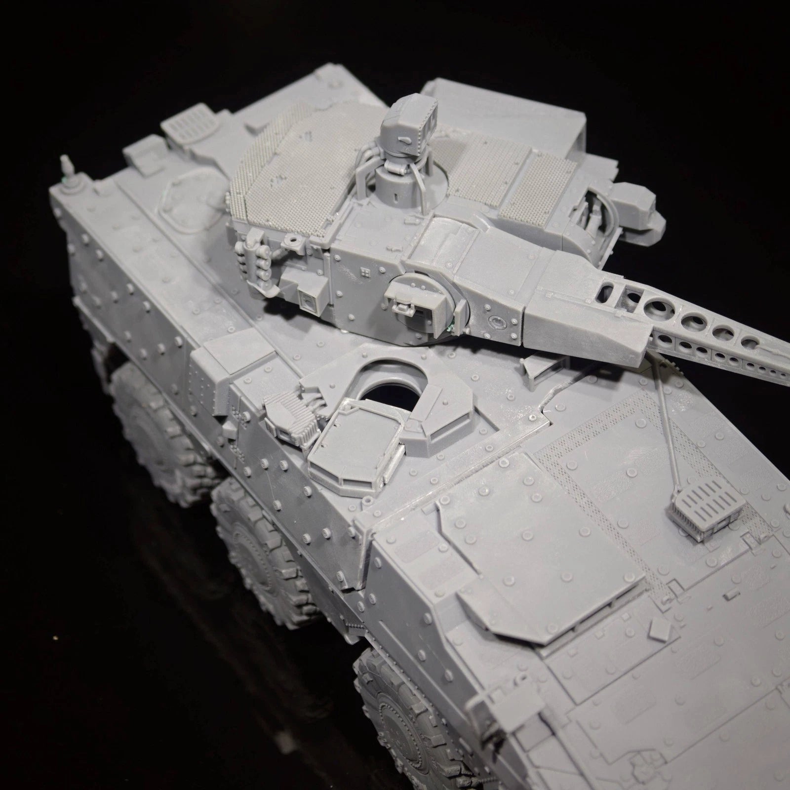 3D Printed 1/35 GTK BOXER Armored Vehicle RCT-30 IFV Unpainted Model Kit 07FC0E-D4 - KOEEK