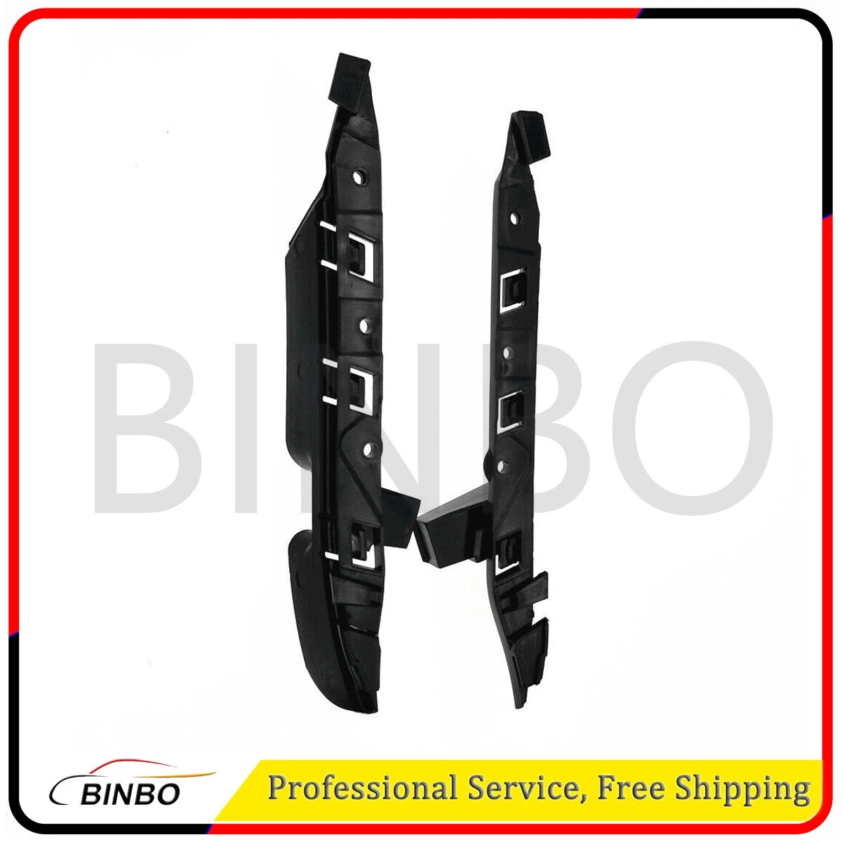 1 Pair Front Bumper Support Retainer Brackets For BMW 5 Series E60 E61 525i 530i 07FC0E-D4 - KOEEK