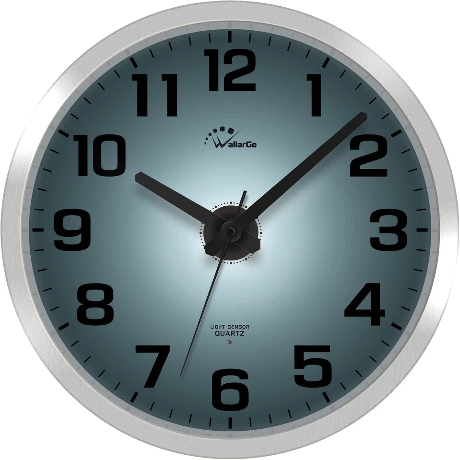 Glow-in-the-dark wall clock,specially designed for bedrooms - Silent wall clock 07FC0E-D4 - KOEEK