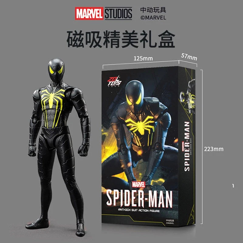 ZD Toys Marvel's Spider-Man Anti-Ock Suit 7" Articulated Action Figure in Stock 07FC0E-D4 - KOEEK