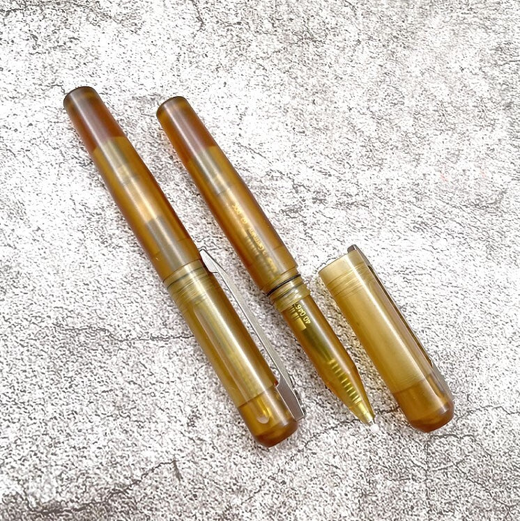 Portable PEI Titanium Alloy Signature Pen Writing Outdoor EDC Pocket Multi-Tools 07FC0E-D4 - KOEEK