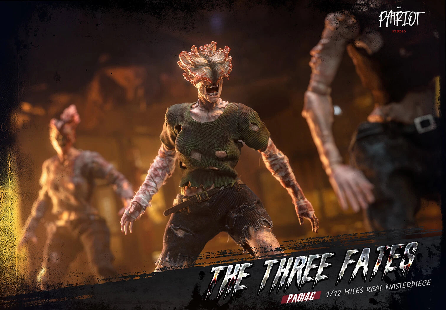 Patriot studio 1/12 The Three Fates Clicker Action Figure Model Toy 3PC Figure PATRIOT_STUDIO - KOEEK