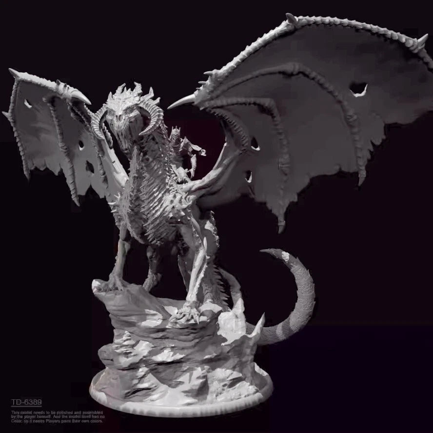 H/90mm resin figure model Fire Dragon Knight 3D printing unassembled unpainted 07FC0E-D4 - KOEEK
