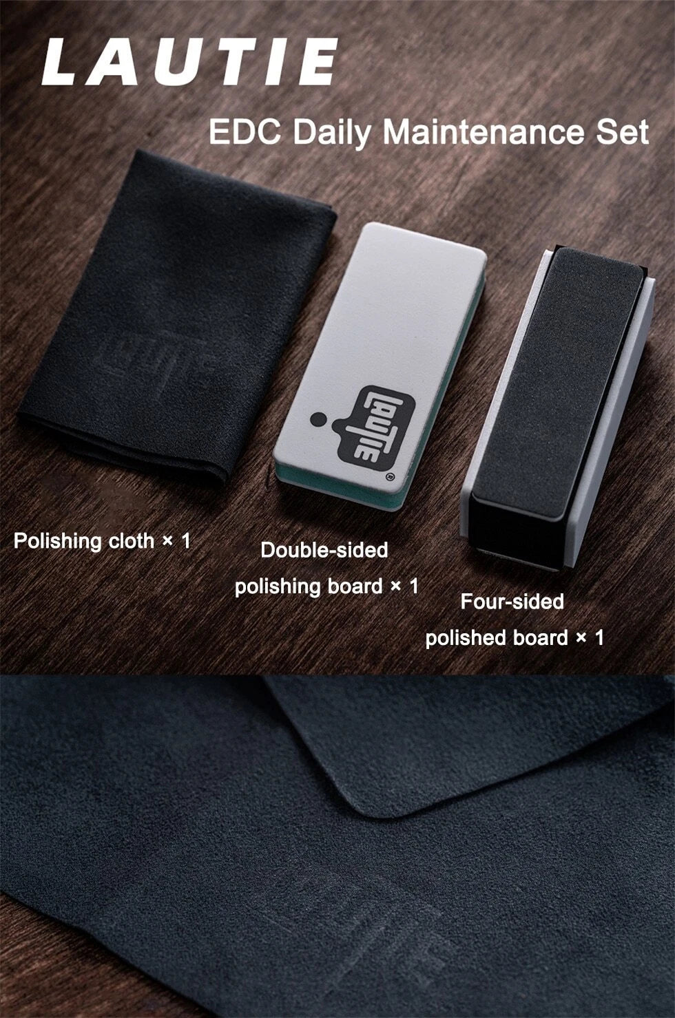 Gyro Polishing Board LAUTIE Fidget Spinner Polishing Block DIY Accessories Tools 07FC0E-D4 - KOEEK