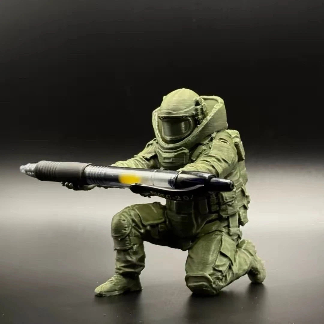 Bomb Disposal Squad Pen Holder Desk Decor 3D Printed Ornament Pen Stand Statione 07FC0E-D4 - KOEEK