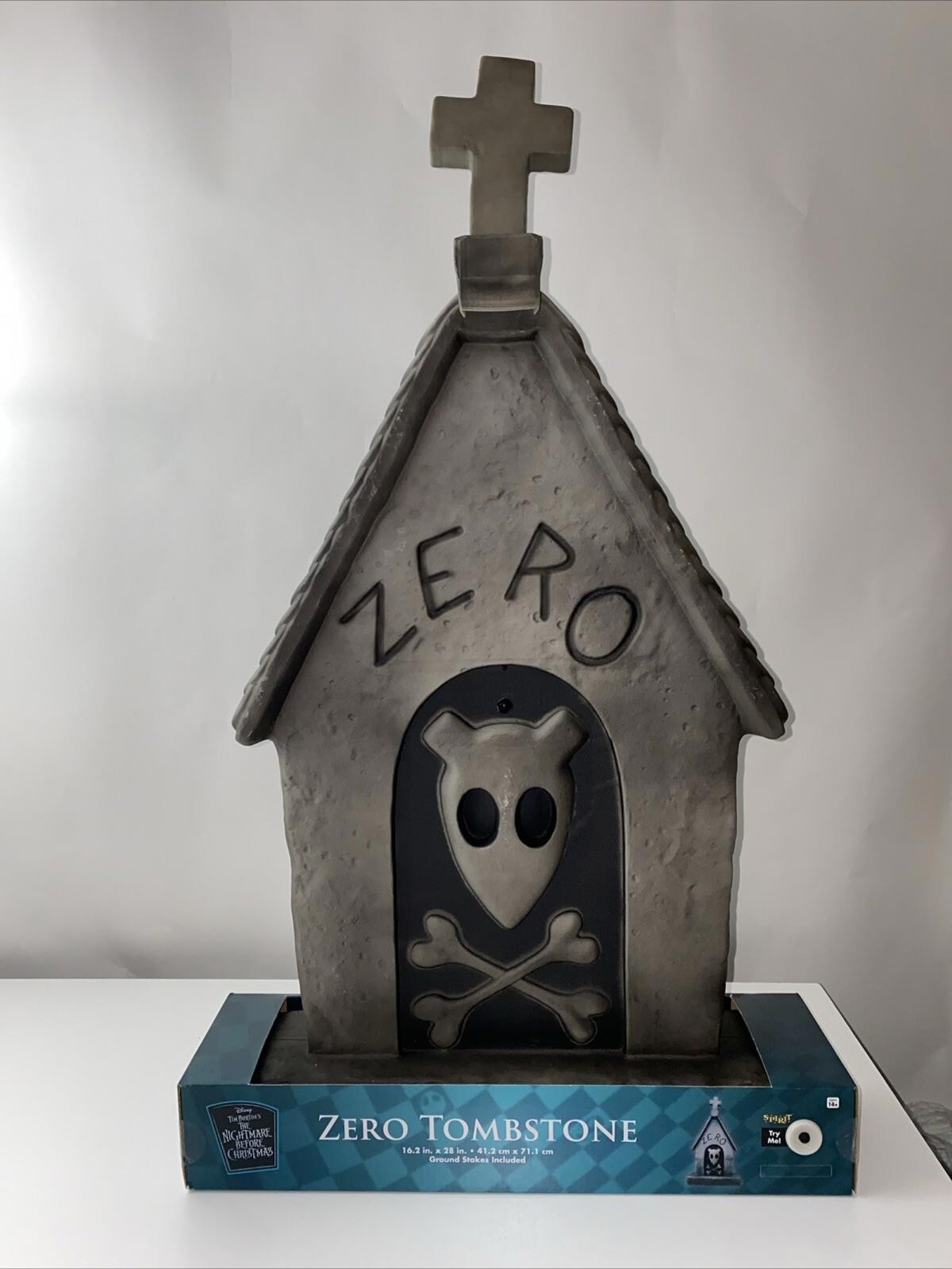 2024 Disney Nightmare Before Christmas Zero Light Up Tombstone Blow Mold Free sh DISNEY - KOEEK