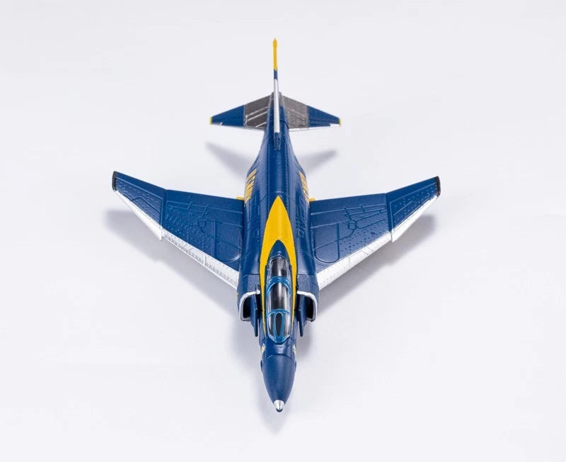 AF1 1/144 McDonnell Douglas F-4J "Blue Angels" Diecast Model 07FC0E-D4 - KOEEK