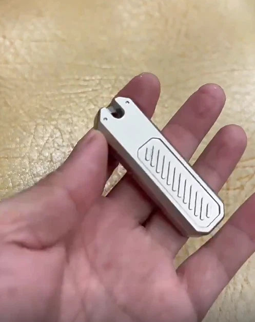 Zinc Alloy Push Click Clicker for Adults Stress Hand Fidget Depression Toy EDC 07FC0E-D4 - KOEEK