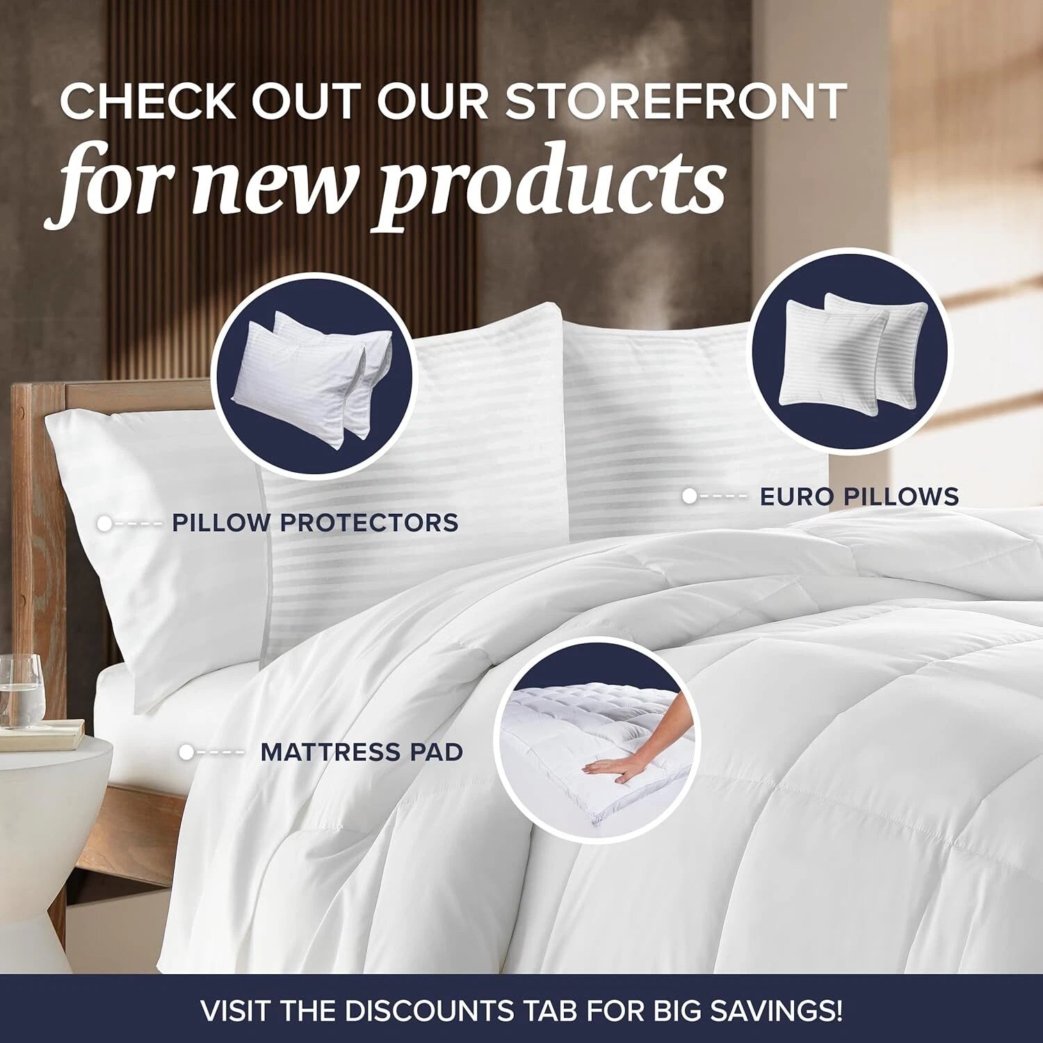 Hotel Collection Standard/Queen Bed Pillowcase Set (Pack of 2) 07FC0E-D4 - KOEEK