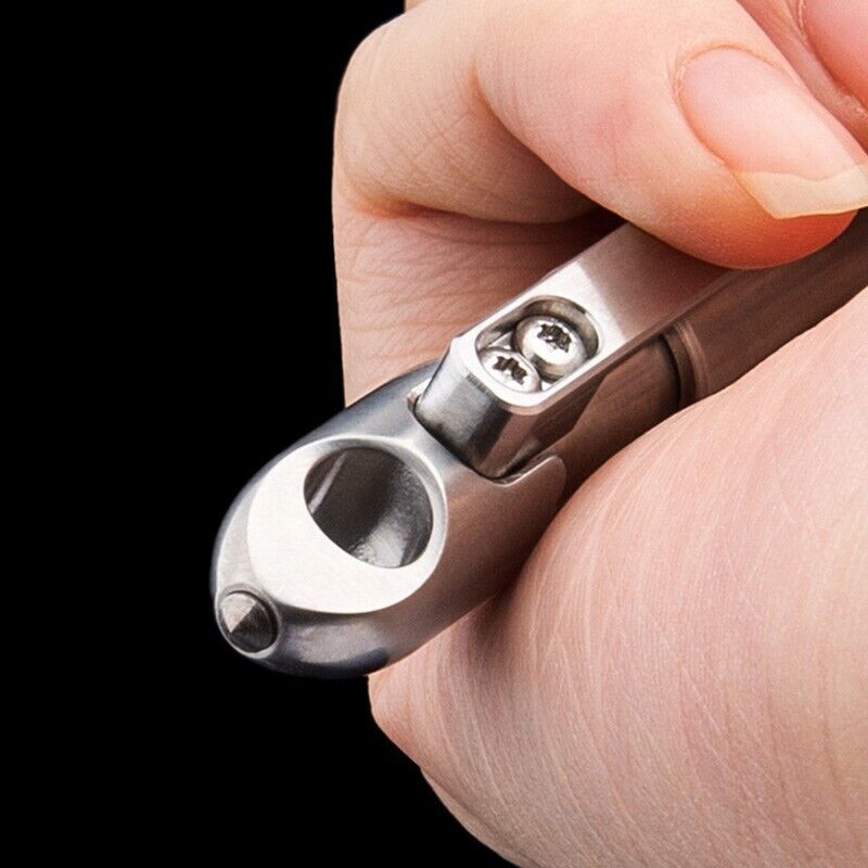 Titanium Alloy Ballpoint Pen Business Office Writing Signature Bolt Pen EDC Tool 07FC0E-D4 - KOEEK