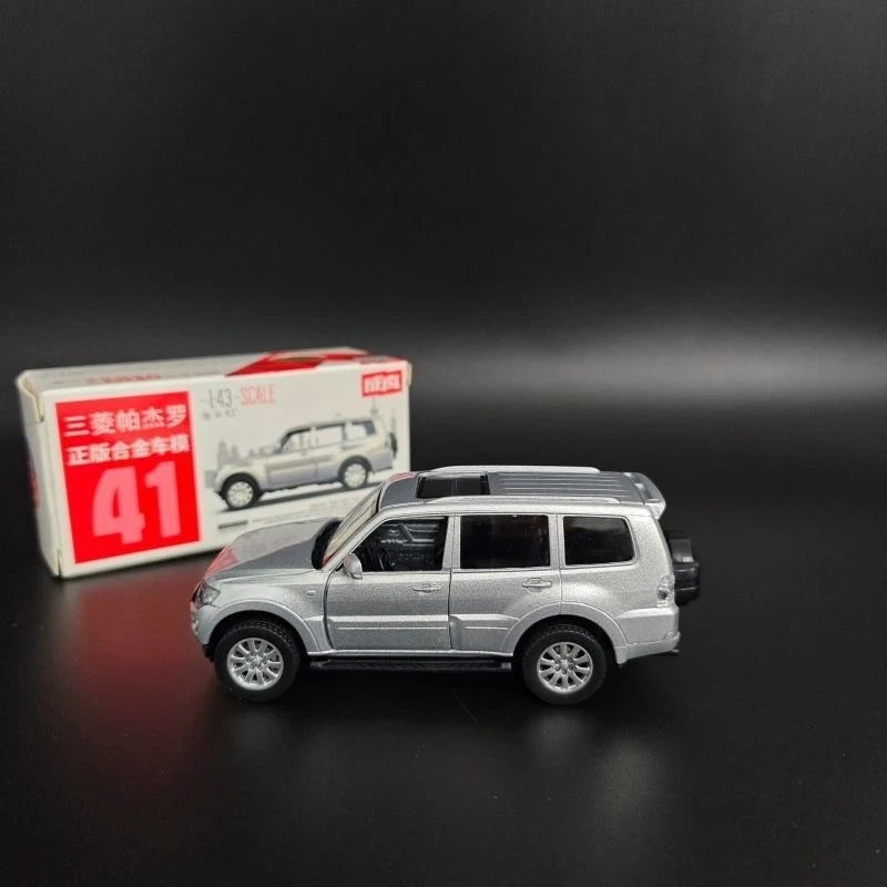 1:43 Mitsubishi Pajero Alloy Model - “Colored Amber” Special Finish, Diecast SUV 07FC0E-D4 - KOEEK