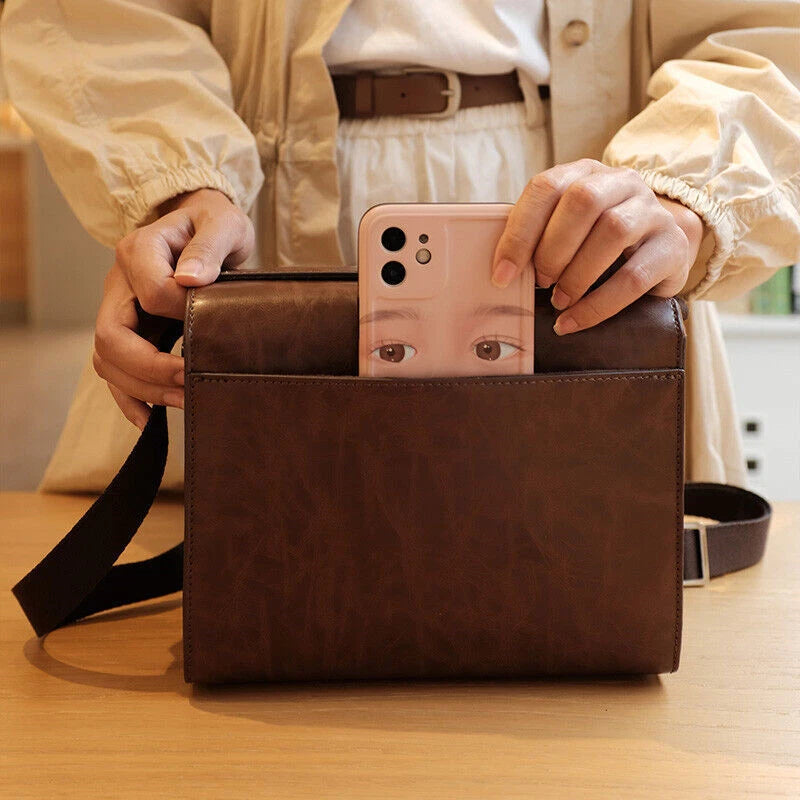 Camera Bag For Fujifilm XT4 XT30 Sony XS10 Camera Leather Retro Shoulder Bag 07FC0E-D4 - KOEEK