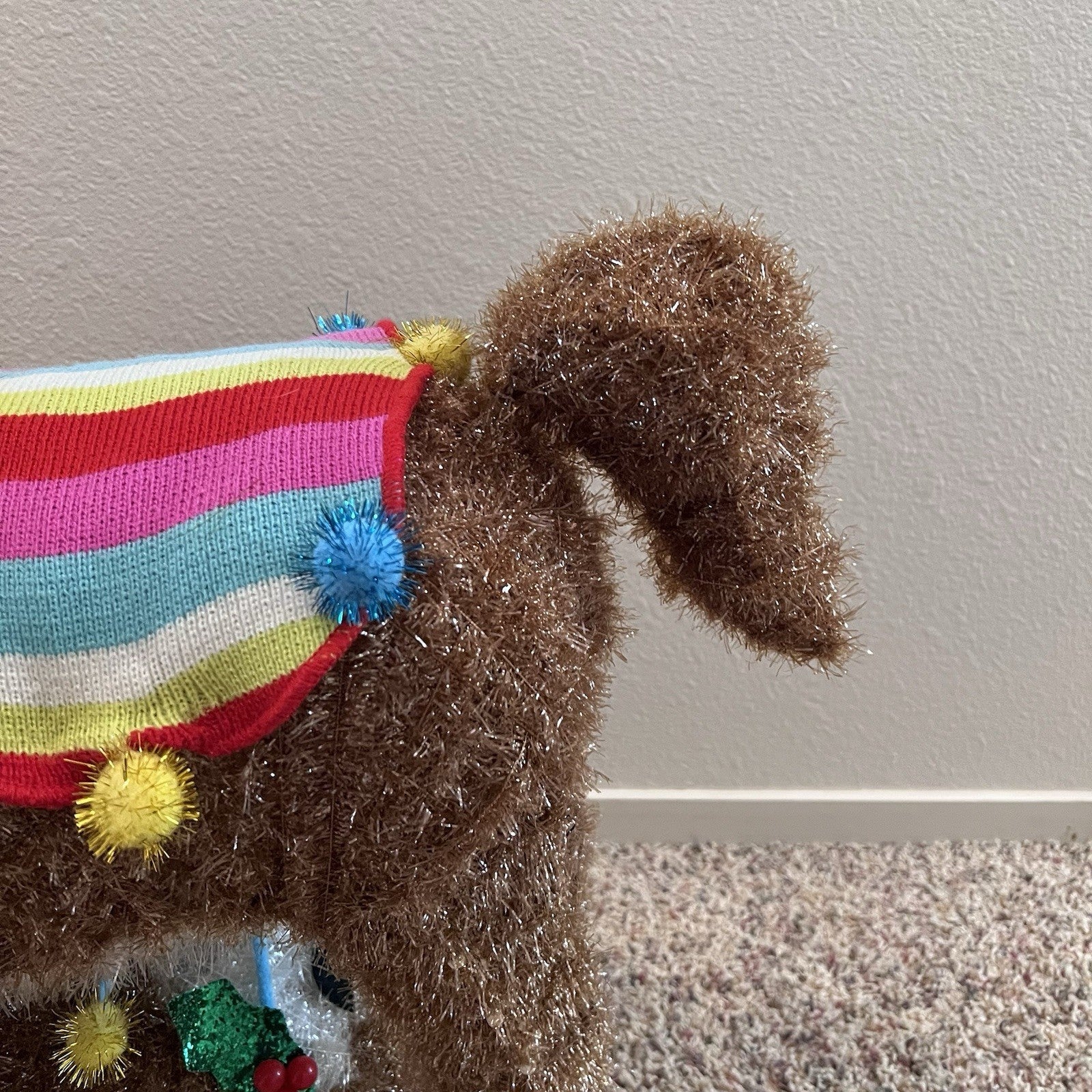 Wondershop Target 32” Tall Lit Tinsel Llama Christmas Light Yard Decor In Box WONDERSHOP - KOEEK