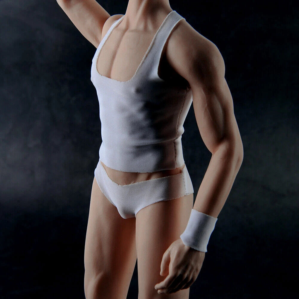 1:6 JIAOU DOLL Seamless Male Body Suntan Flexible Action Figure Changable Feet 07FC0E-D4 - KOEEK