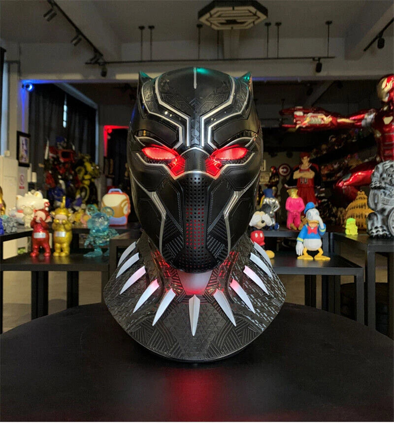 1/1 Killerbody Black Panther Wearable Helmet Mask LED Eyes Cosplay Halloween KILLERBODY - KOEEK