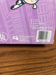 2001 GEMMY THE POWERPUFF GIRLS 10 COUNT HOLIDAY CHRISTMAS LIGHTS & BOX - WORKS GEMMY - KOEEK