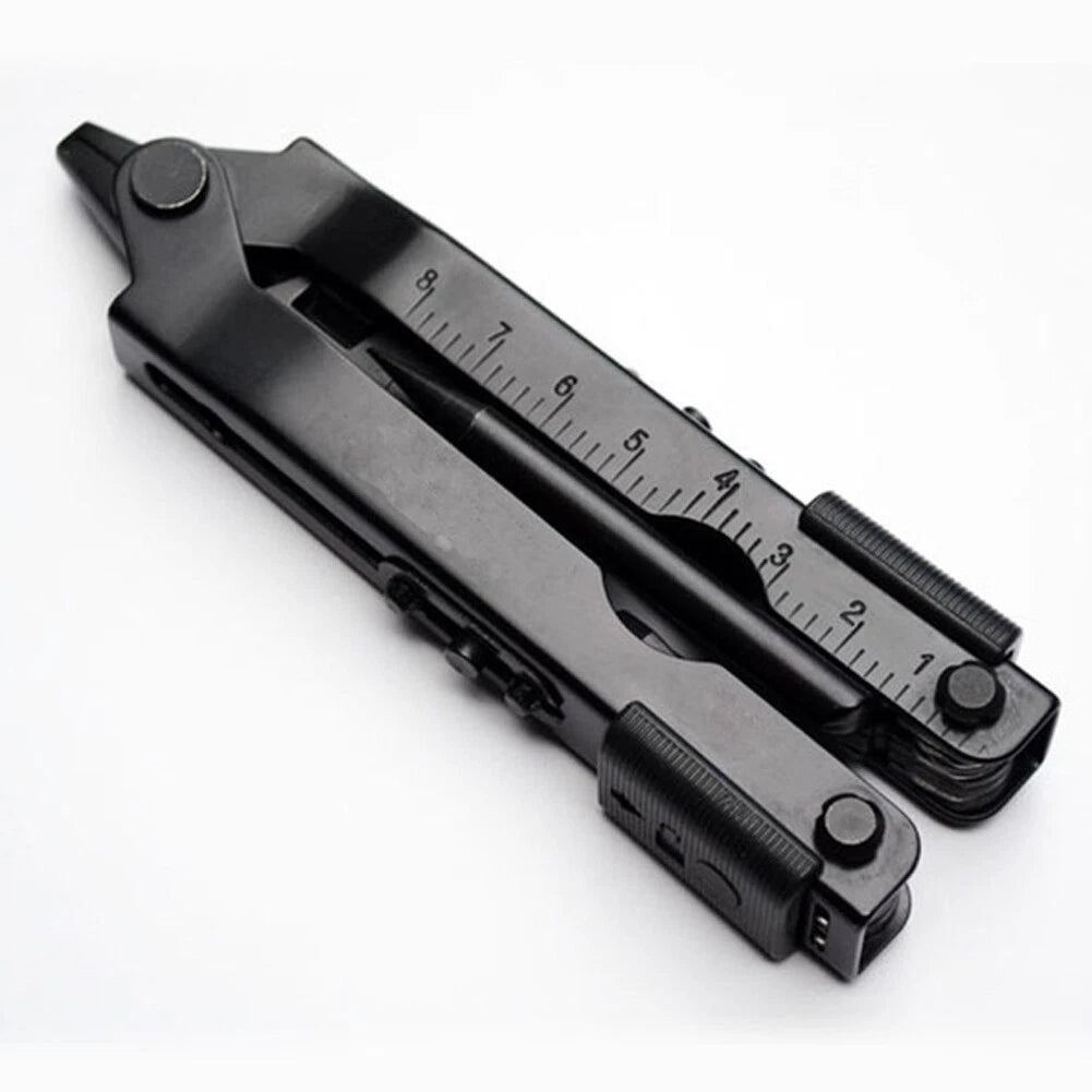 13 In1 Portable Pocket Stainless Steel Outdoor Survival Multi Tool Plier Compact 07FC0E-D4 - KOEEK