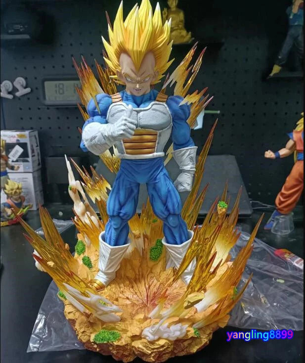 Painted CS Vegeta Resin Model Statue 1/6 EX Ver. Studio Finished Figure Toy Gift 07FC0E-D4 - KOEEK