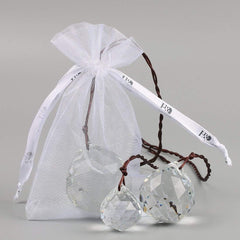 new H&D HYALINE & DORA 30/40/50mm Faceted Suncatcher Crystal 30-40-50mm, Clear 1* H&D HYALINE & DORA - KOEEK