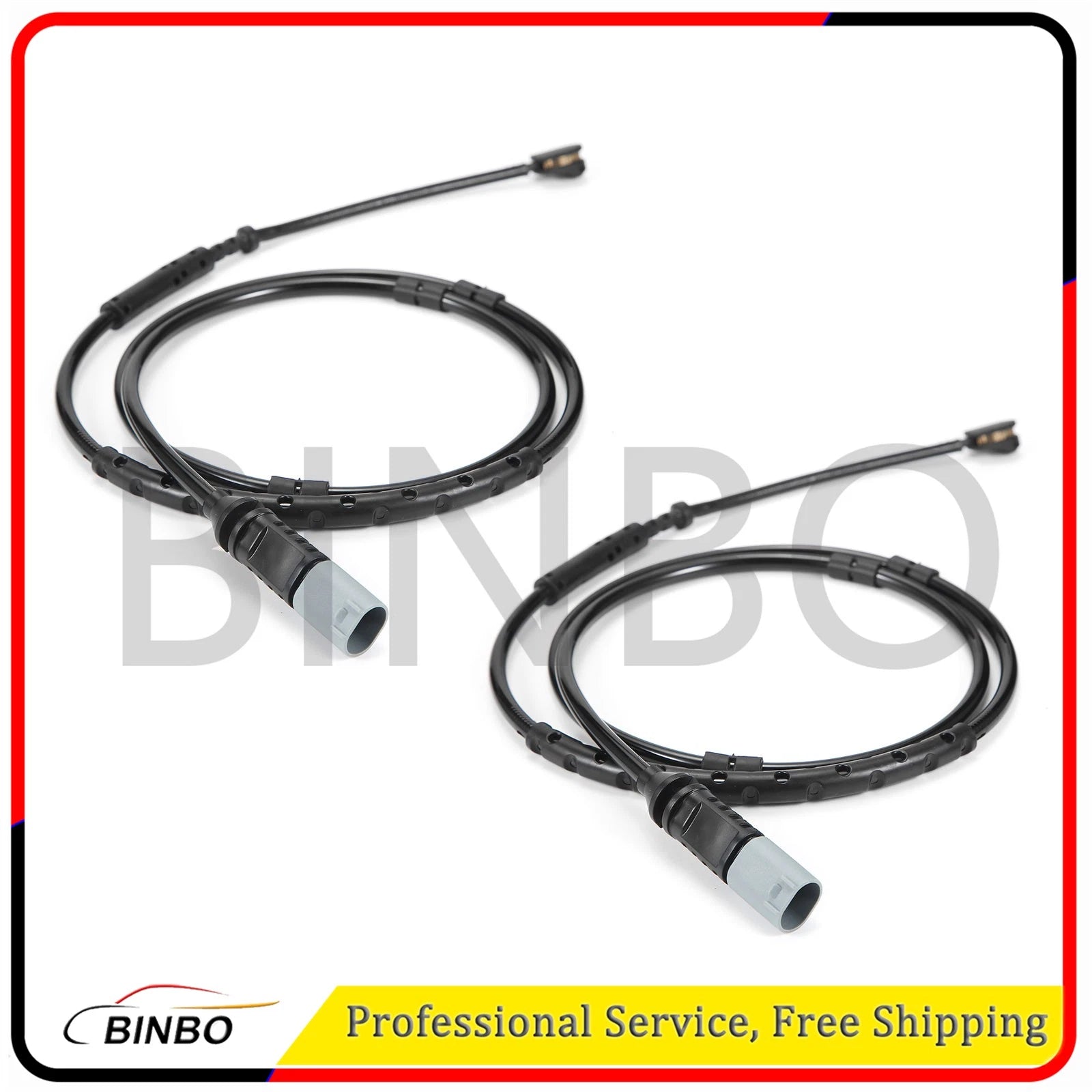 2Pcs Rear Left Right Disc Brake Pad Wear Sensor for BMW F30 320i 335I 328i 12-15 07FC0E-D4 - KOEEK