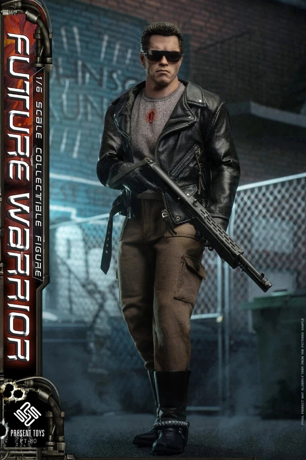 PRESENT TOYS PT-sp80 1/6 Future Warrior T800 Arnold 12" Action Figure Model Gift PRESENT_TOYS - KOEEK
