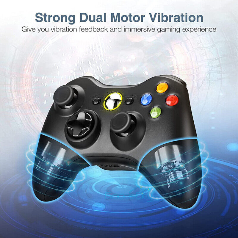 ny 2024 Wireless Game Controller Gamepad for Microsoft XBOX 360 &amp; PC WIN 7 8 10