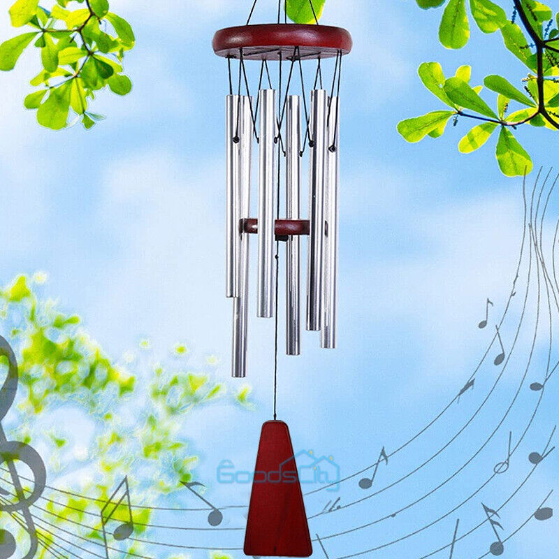 ny 35in Wind Chimes Udendørs Stor Deep Tone Windchime Justerbar Tunet Have Decor