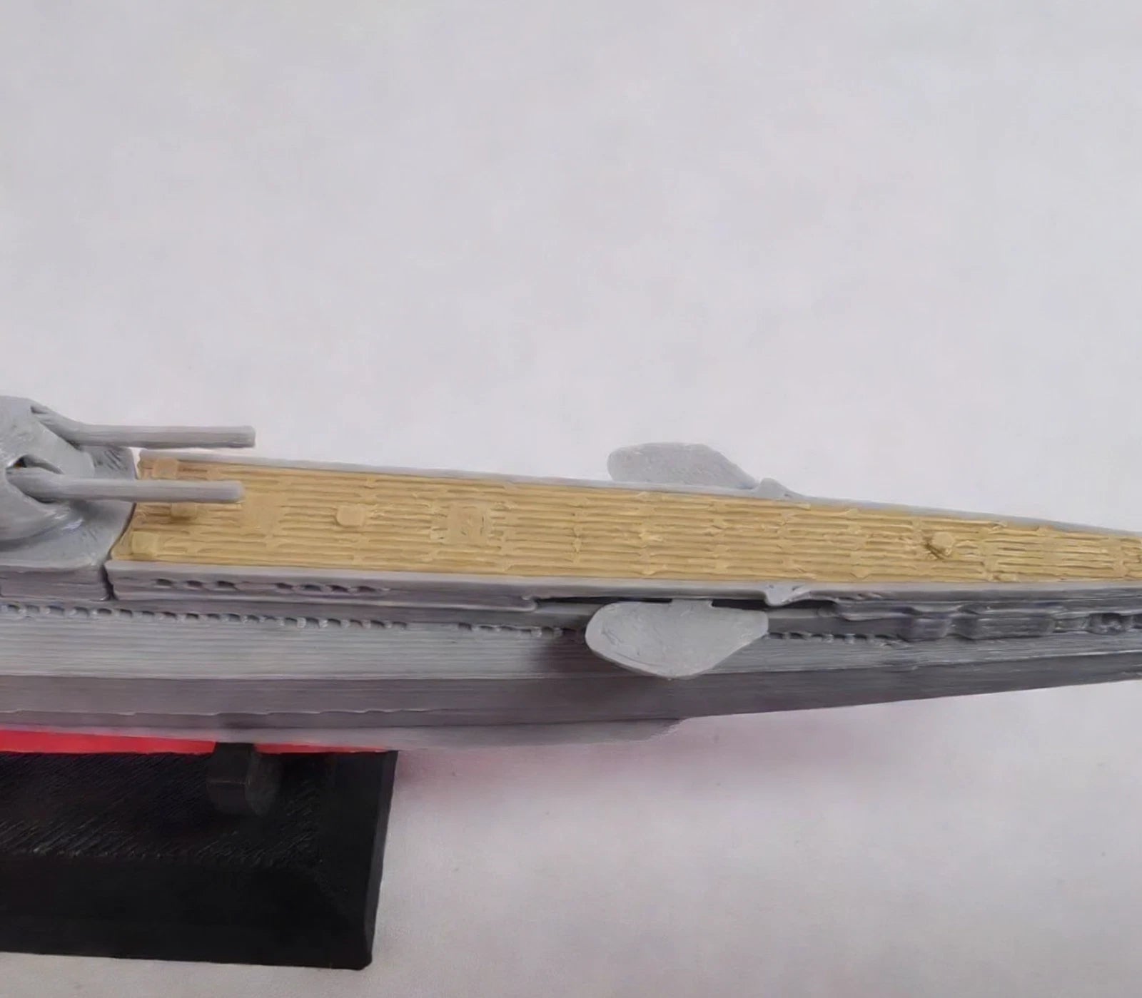 French SubmarineSurcouf WWII Largest Cruiser Submarine Heavy Guns Finished Model 07FC0E-D4 - KOEEK
