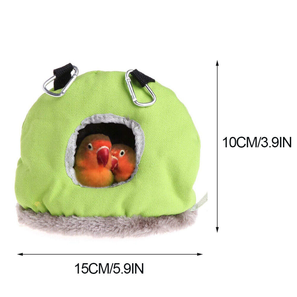 new  Winter Warm Bird Nest House Hammock for Conures Hanging Bed Cage koeek - KOEEK