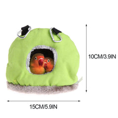 new  Winter Warm Bird Nest House Hammock for Conures Hanging Bed Cage koeek - KOEEK