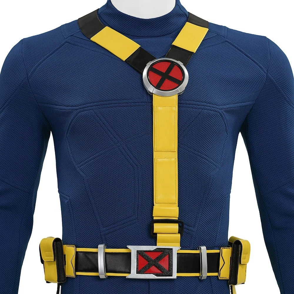 Avengers: Doomsday Cyclops Full Cosplay Costume with Shoes, for Halloween / Part 07FC0E-D4 - KOEEK