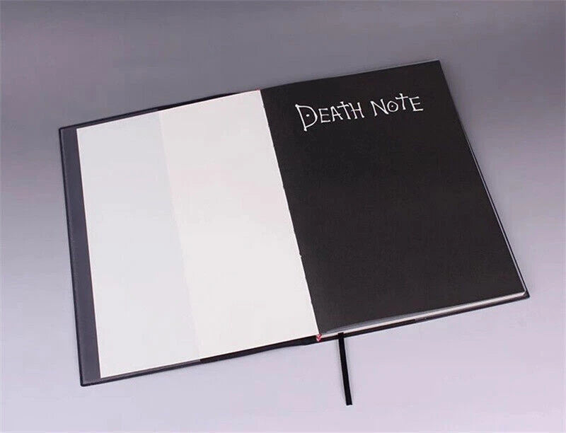Death Note Yagami Light Cosplay Notebook Notepad With Signature Pen And Box Gift 07FC0E-D4 - KOEEK