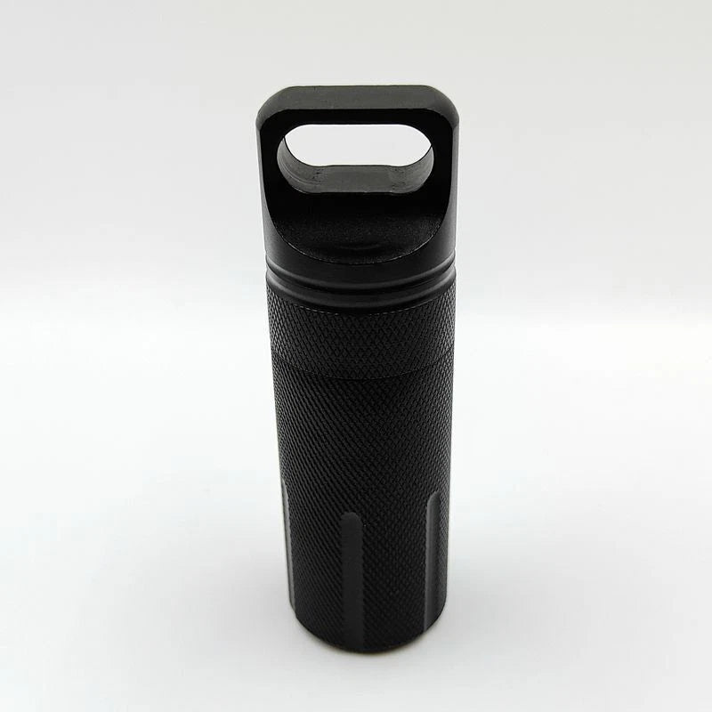 Survival EDC Waterproof Pill Box Case Capsule Seal Bottle Container Bottle Gifts 07FC0E-D4 - KOEEK