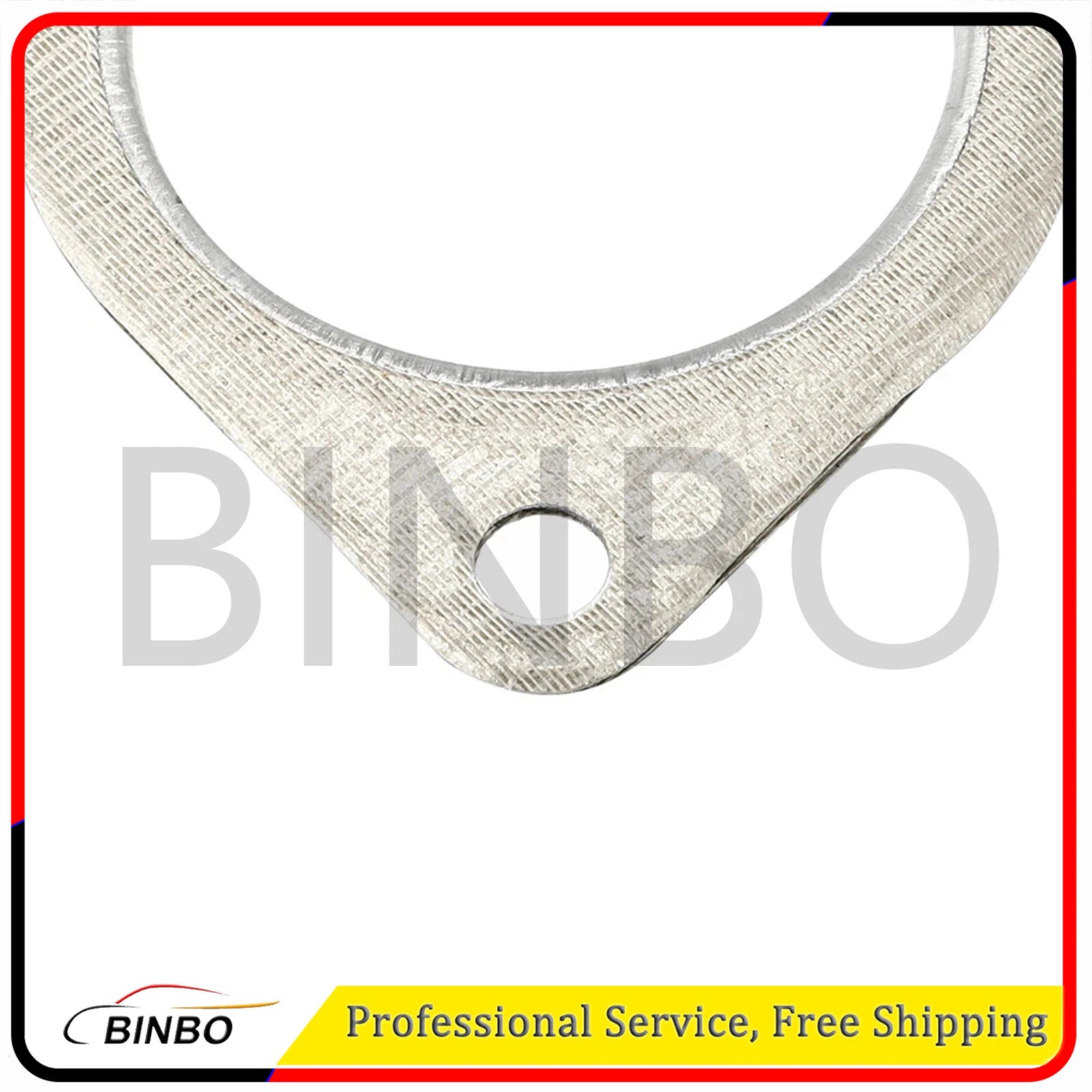 Pack of 2 for BMW E60 E82 E90 Car Exhaust Pipe Flange Gasket Seal 18307553603 07FC0E-D4 - KOEEK